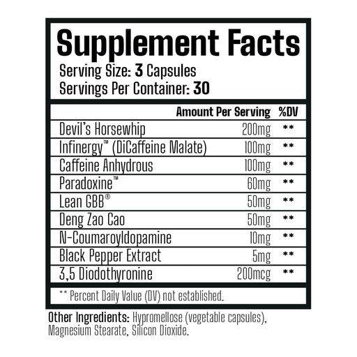 Lipodrol | Ultra močne termogene - 90 kapsul