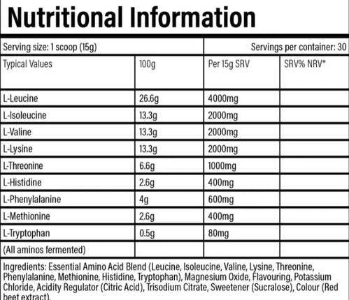 JP EAA | Fermentirani aminos - 300 gramov
