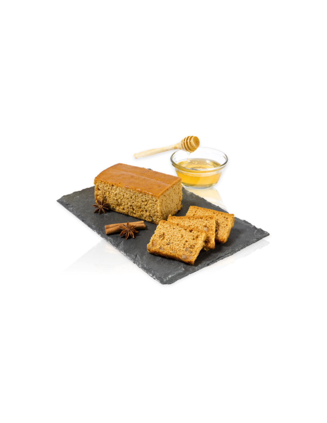 Francoski medeni kruh - 50% med, brez dodanega sladkorja, 350 gr