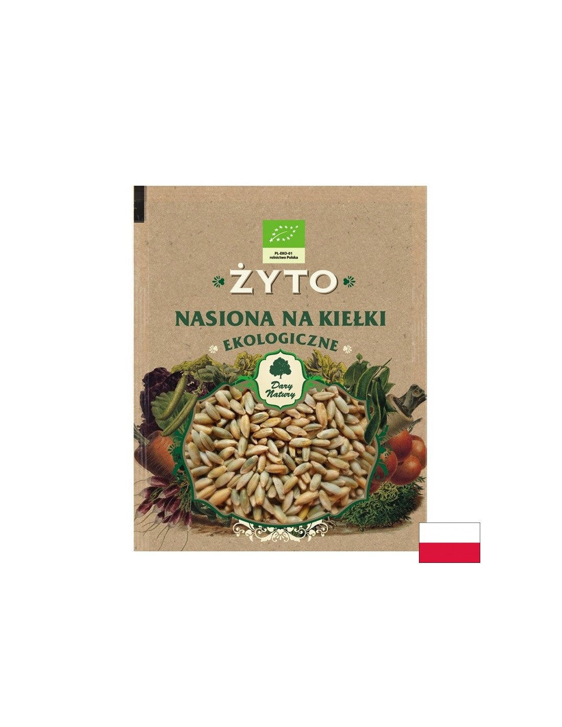 Rž (Kalitvena semena), 50 g <tc>Dary Natury</tc>