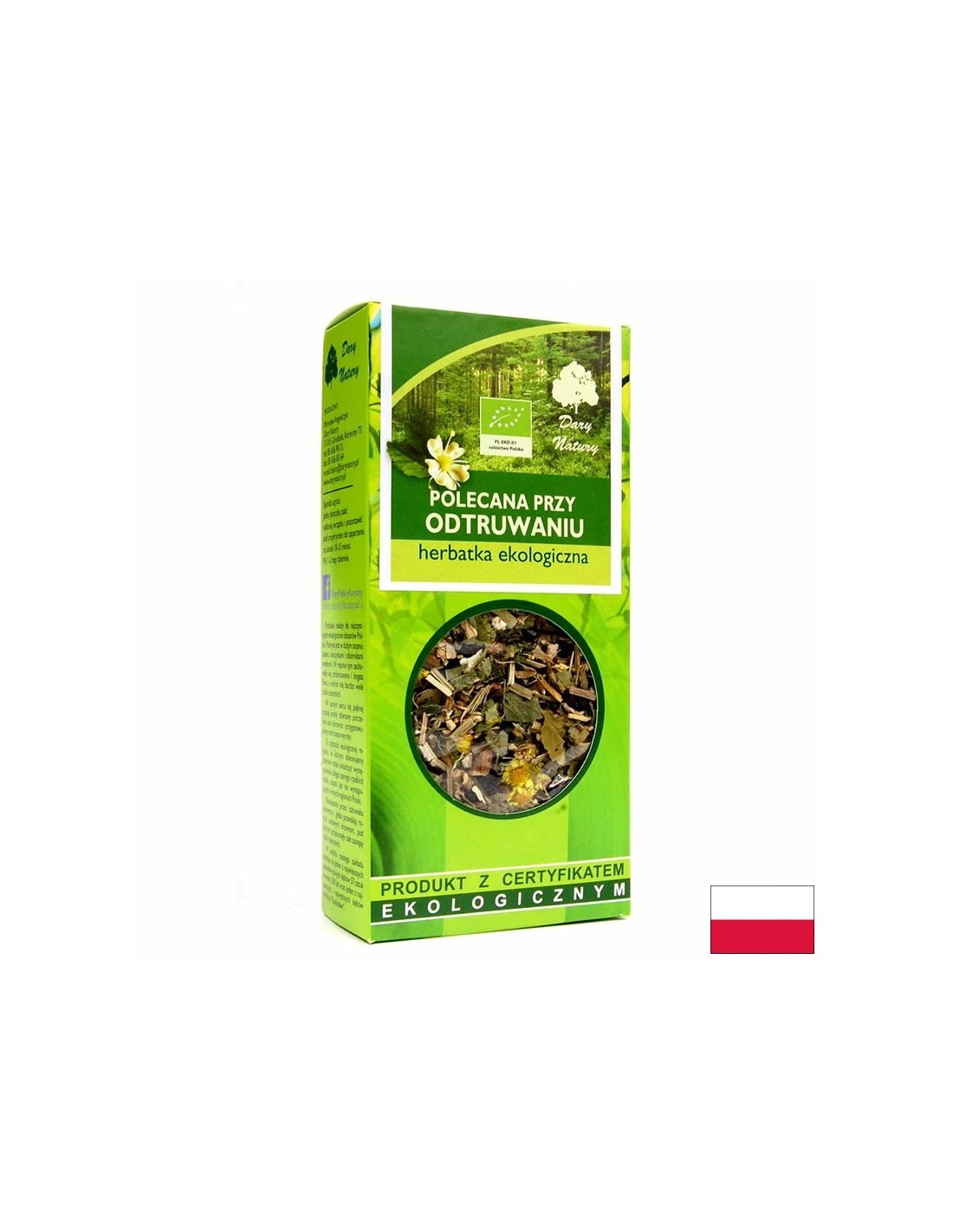 Zeliščna detox mešanica Bio, 50 g