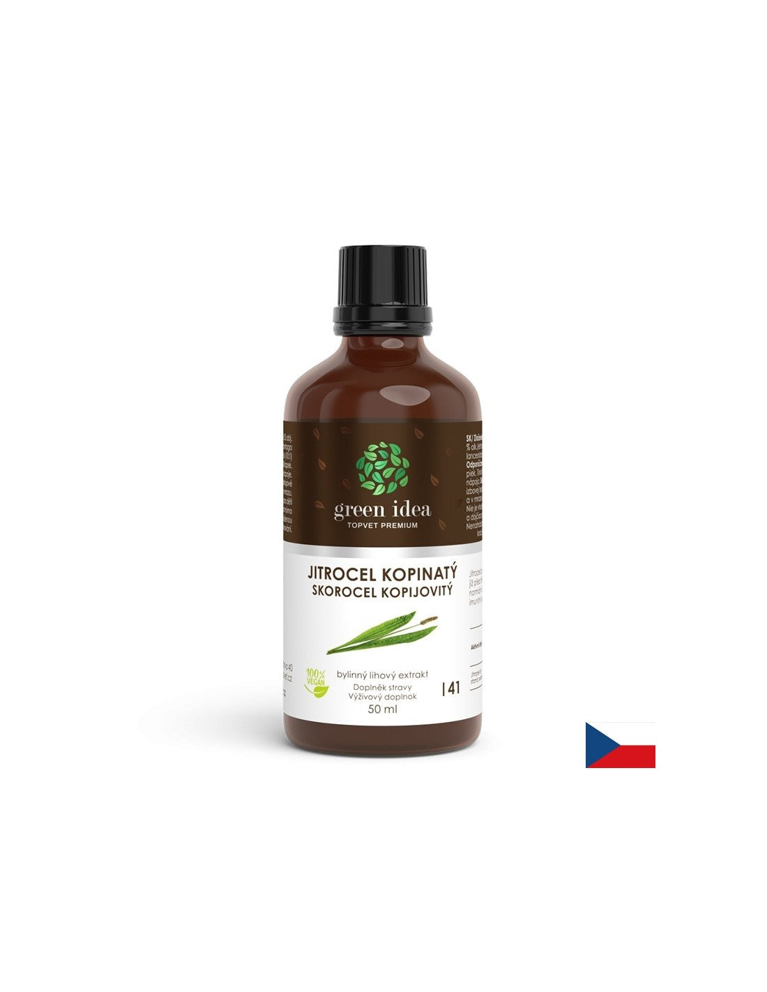Imunski in dihalni sistem - ozek plantain, 50 ml tinkture