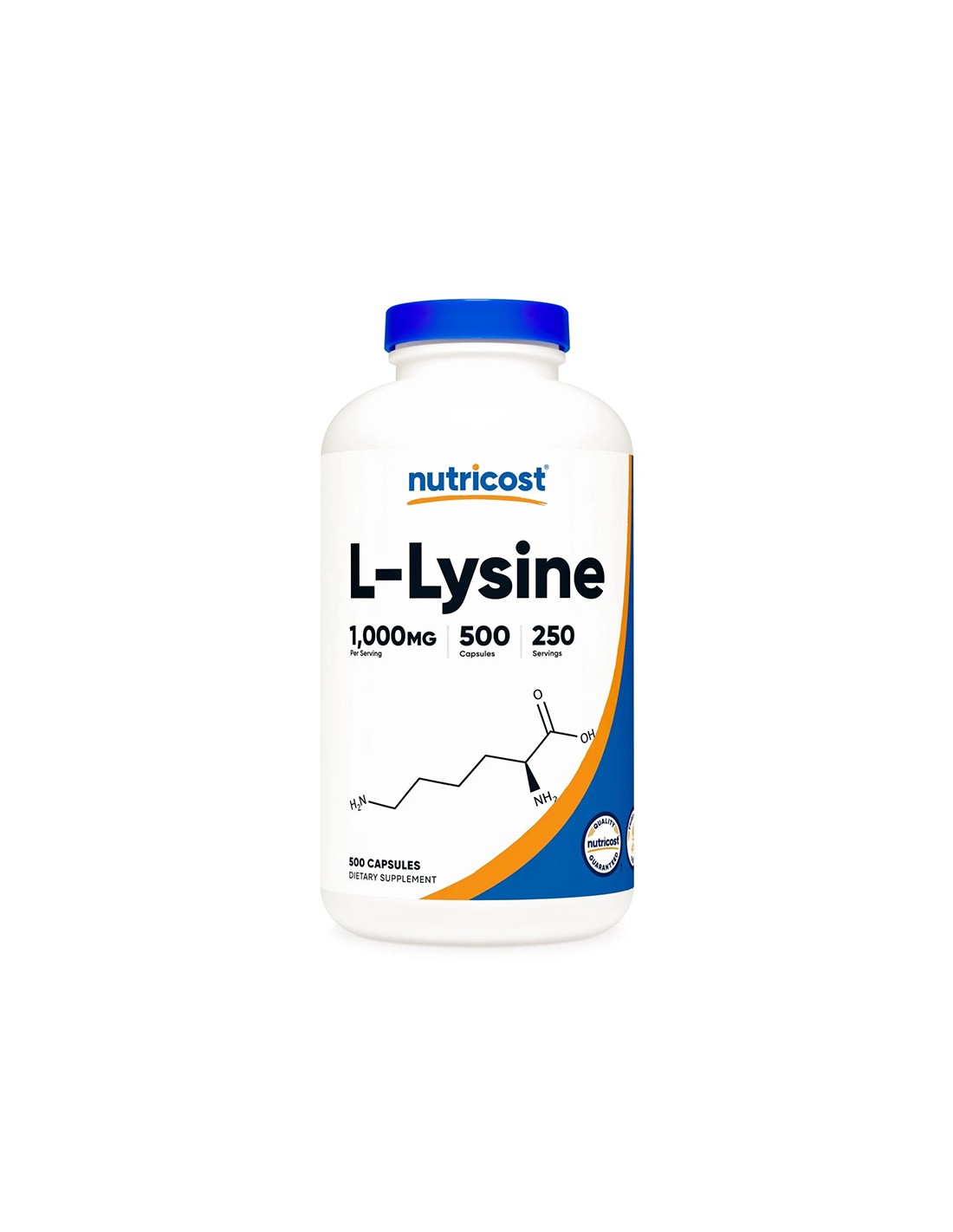 Herpes simplex, imunsko zdravje - L -lizin 500 mg, 500 kapsul