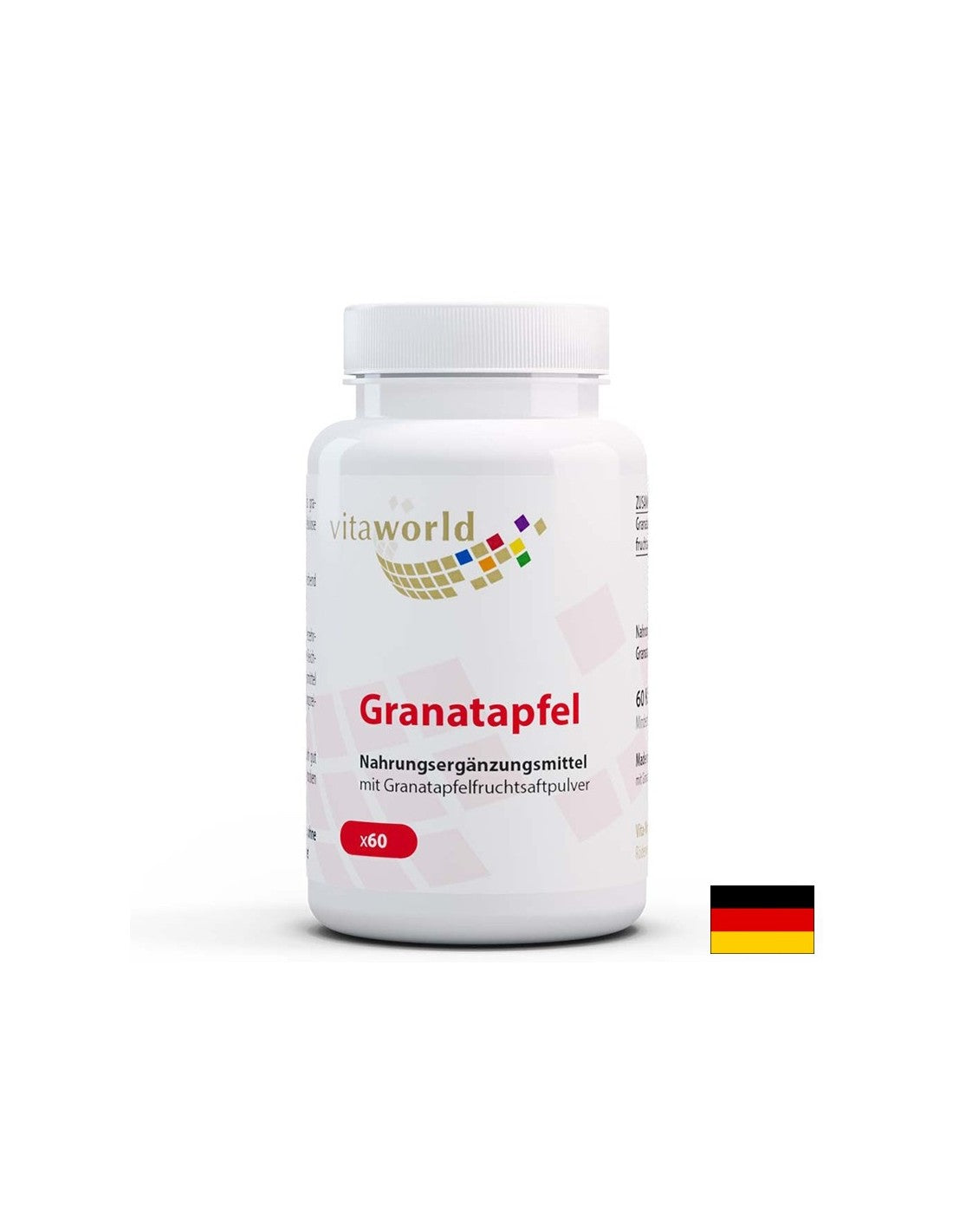 Antioksidant in kardioprotektor - granatna jabolka, 500 mg x 60 kapsul