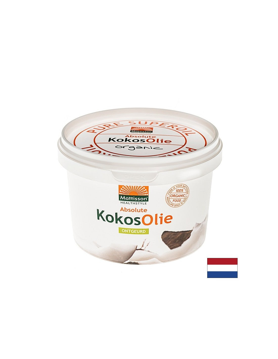 Kokosovo olje (deodorizirano) bio, 500 ml