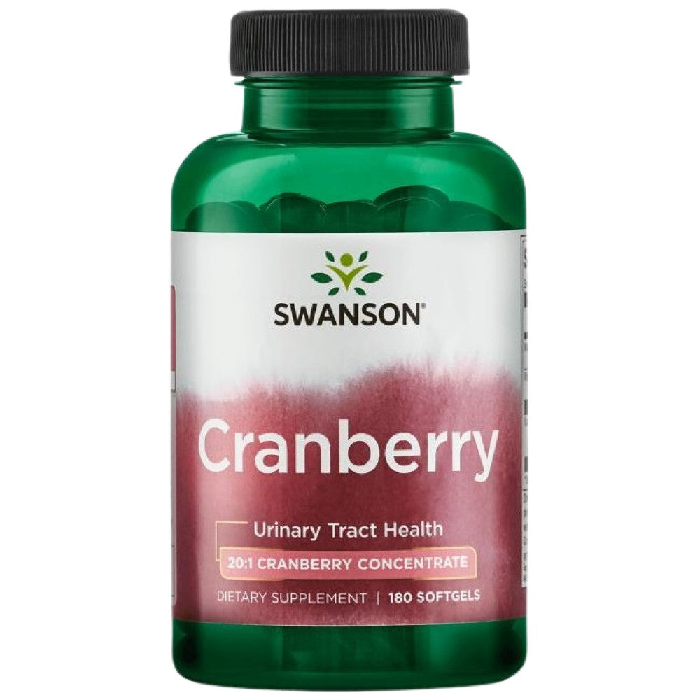 Cranberry 20: 1 koncentrat 180 gel kapsul