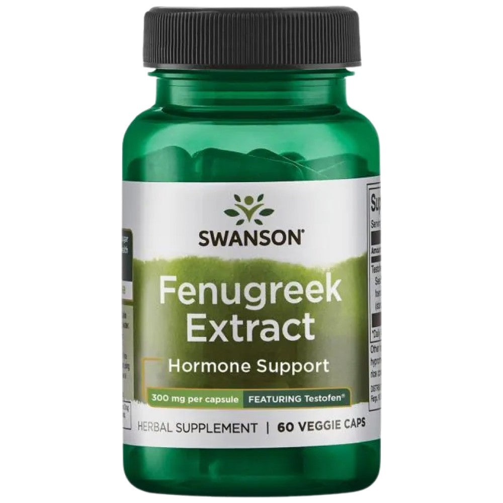 Ekstrakt Fenugreek 300 mg | Testofen 60 kapsul