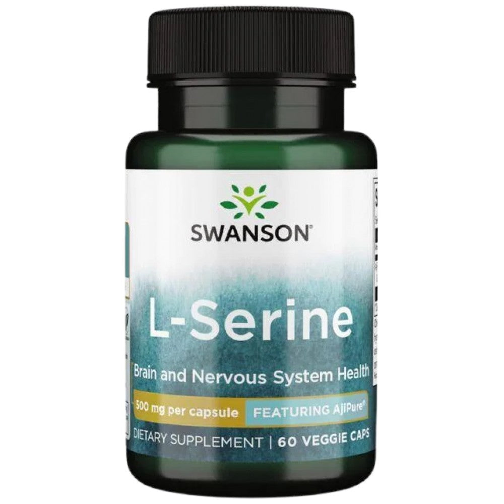 L-serin 500 mg 60 kapsul