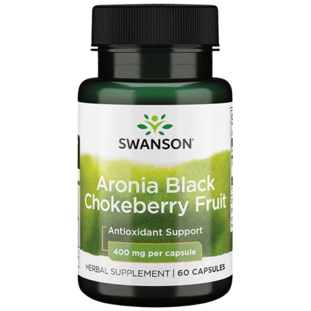 Aronia Black Chokeberry Fruit 400 mg 60 kapsul