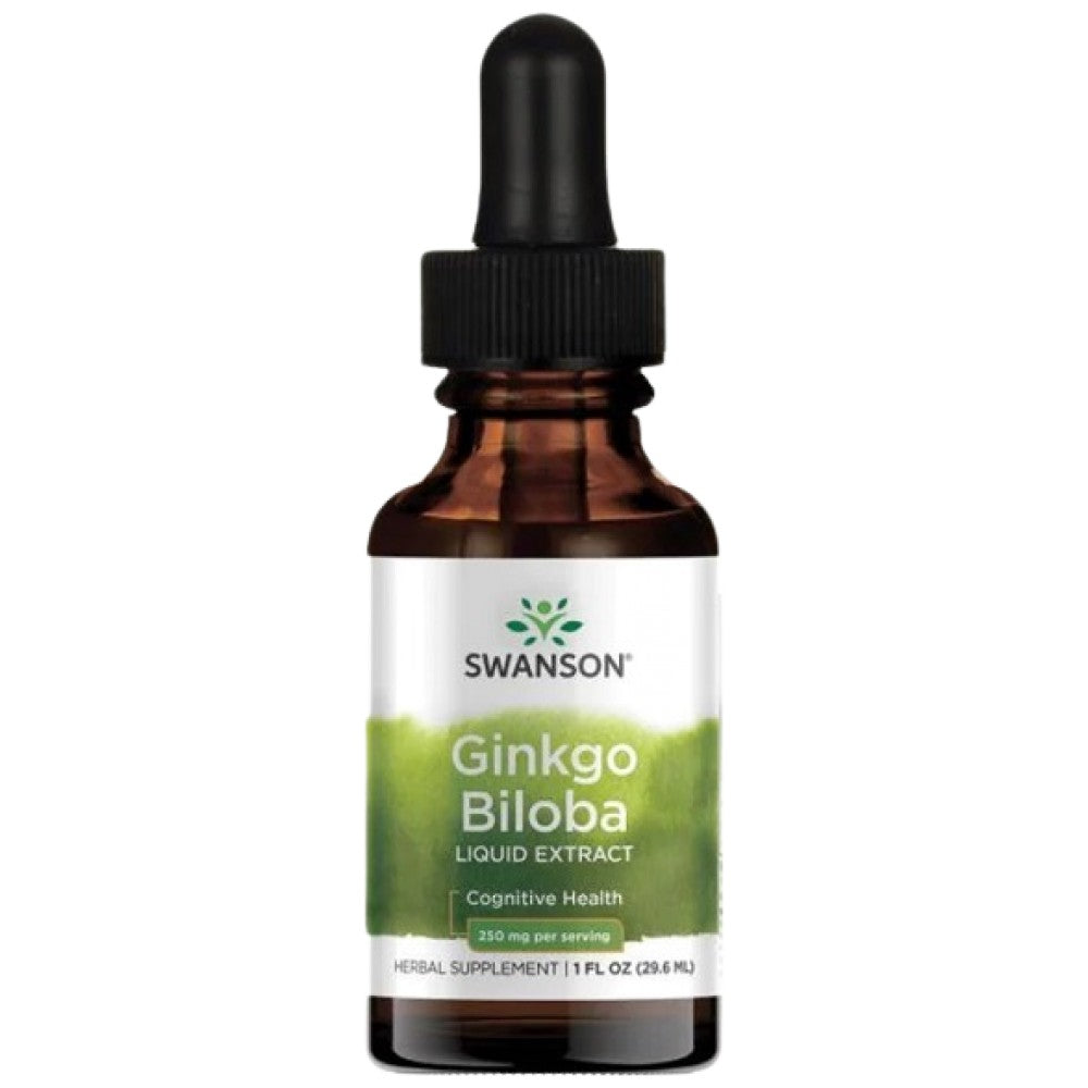 Ginkgo Biloba Tekoči ekstrakt 250 mg - 29 ml
