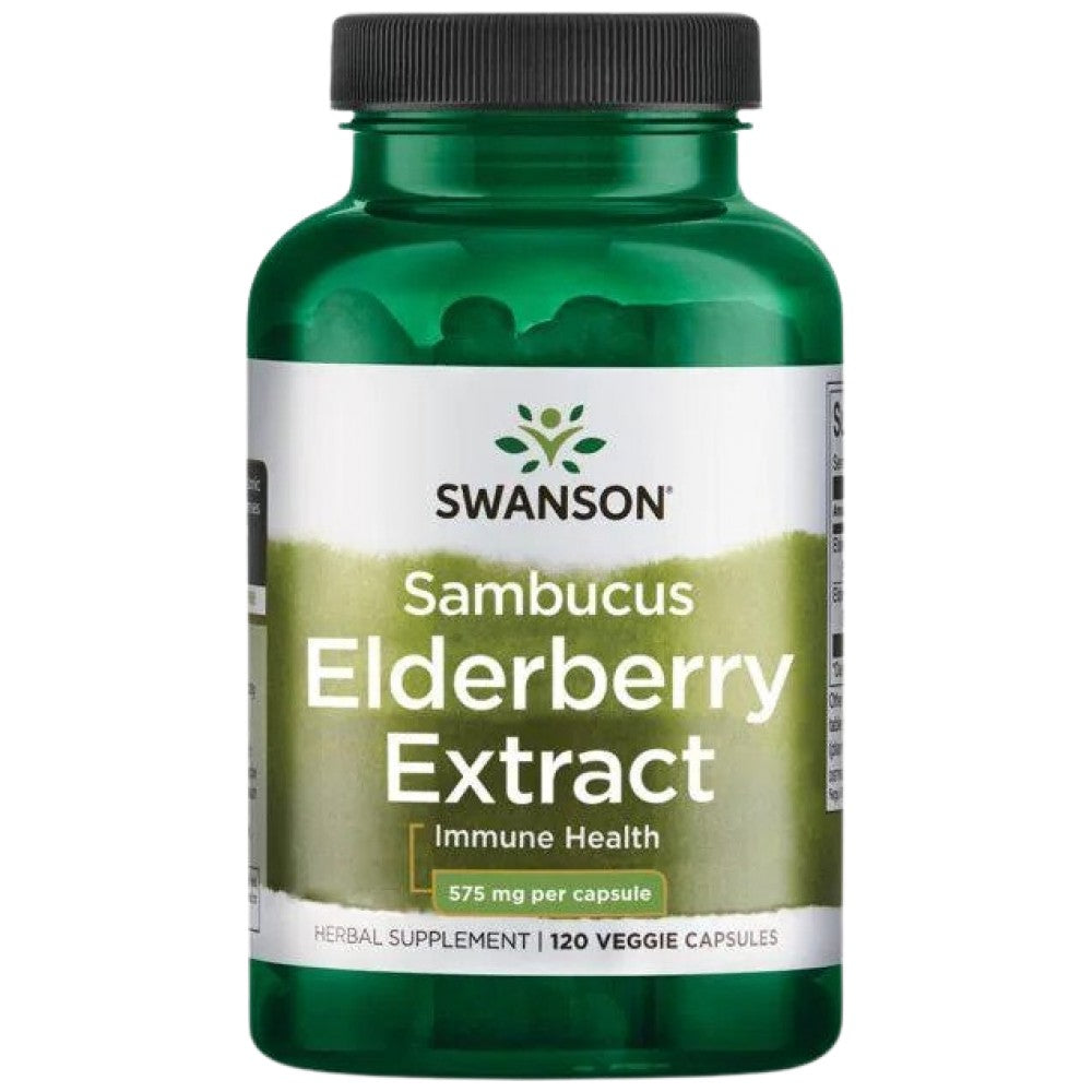 Sambucus Elderberry Extract 575 mg 120 kapsul