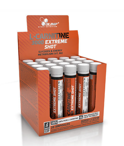L -karnitin 3000 Extreme Shot - 20 x 25 ml