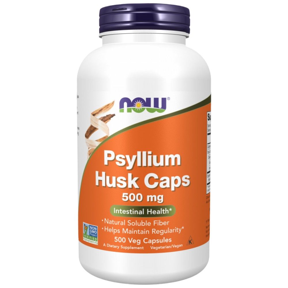 Psyllium Husk Caps 500 mg - 500 kapsul