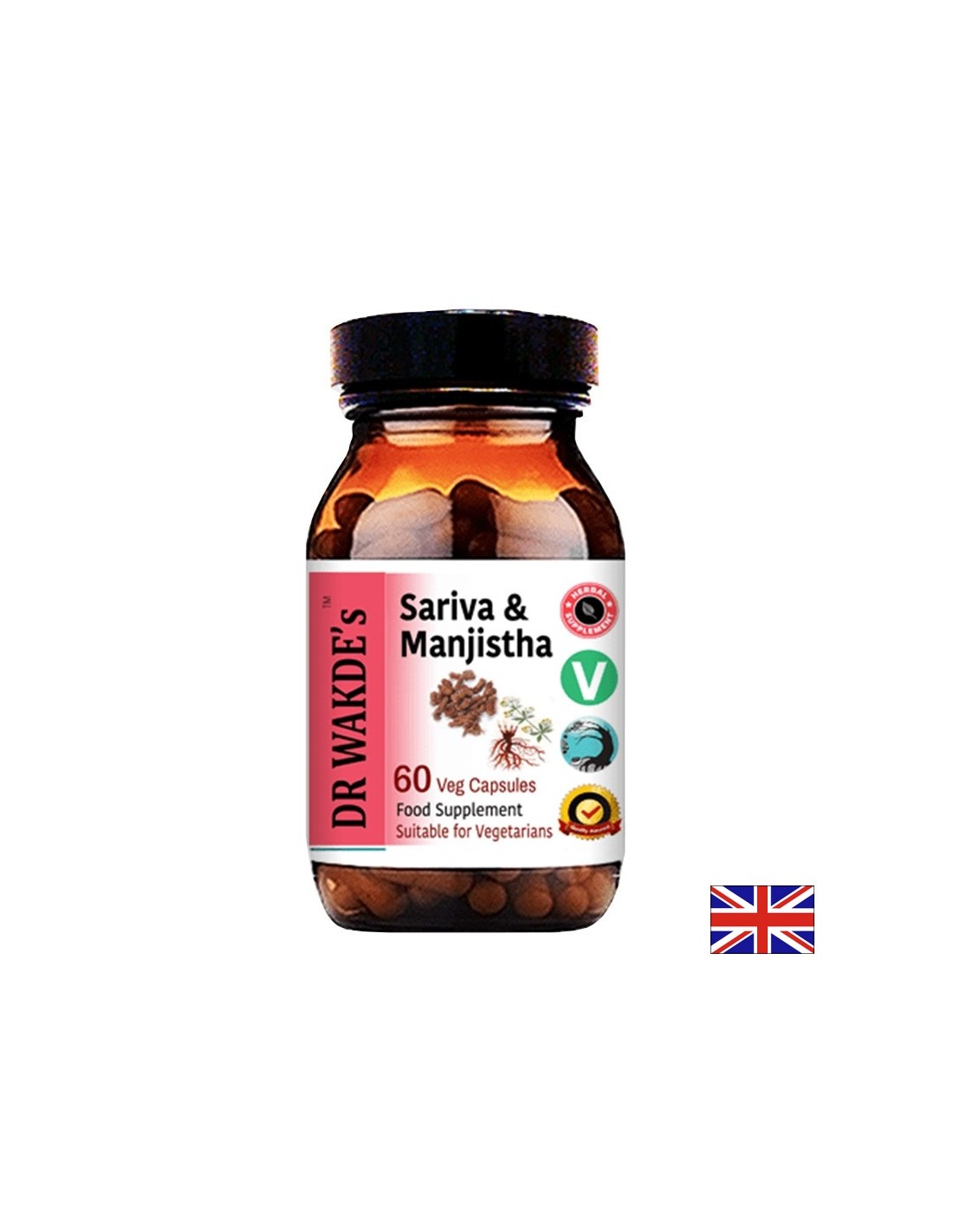 Cirkulacija - Sativa in Manjistha Ayurveda, 60 kapsul