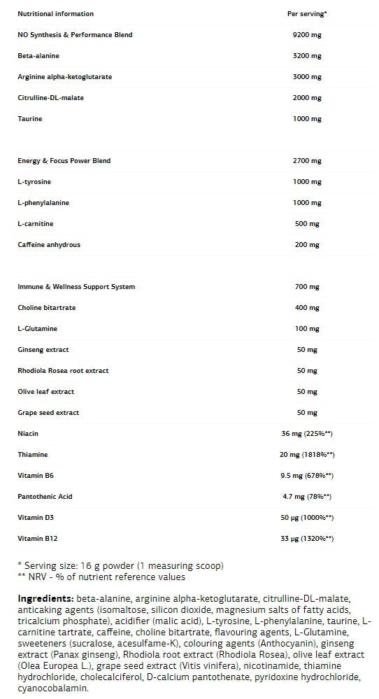 Nox Starter - 0,400 kg