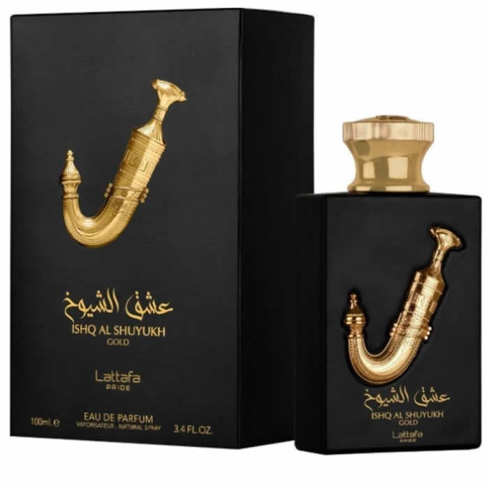 <tc>LATTAFA</tc> PRIDE ISHQ AL SHUYUKH GOLD PARFUMSKA VODA V PRŠILU 100 ml