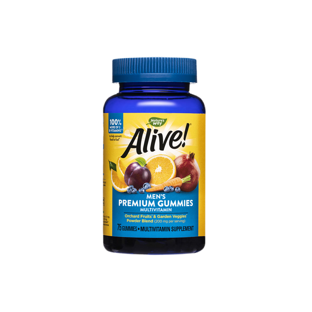 <tc>Alive</tc>! Moški gumijasti vitamini - 75 žvečljivih tablet