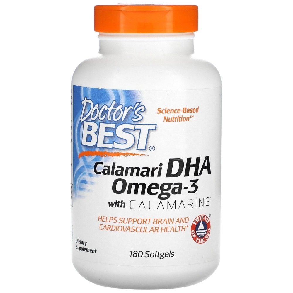 Najboljša DHA 500 mg / iz kalamari - 60 gel kapsul