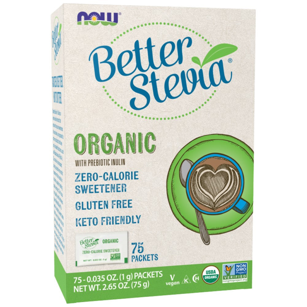 Boljša Stevia Organic - 75 paketov