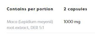 Maca 1000 mg - 120 kapsul