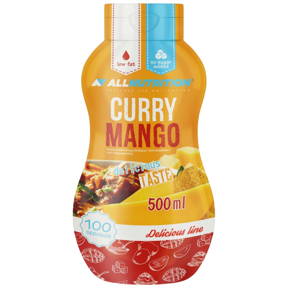 Zero kalorična omaka | Curry mango - 500 ml