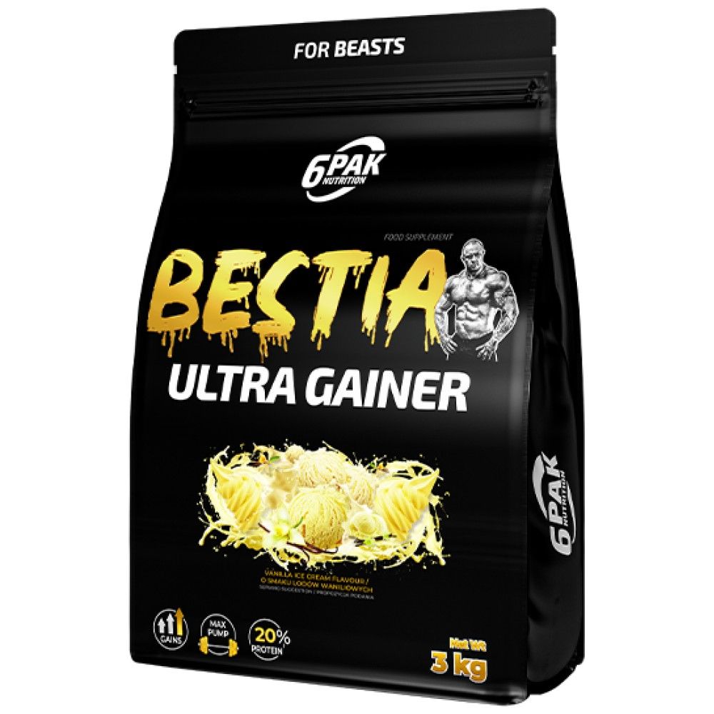 Bestia Ultra Gainer - 3000 gramov