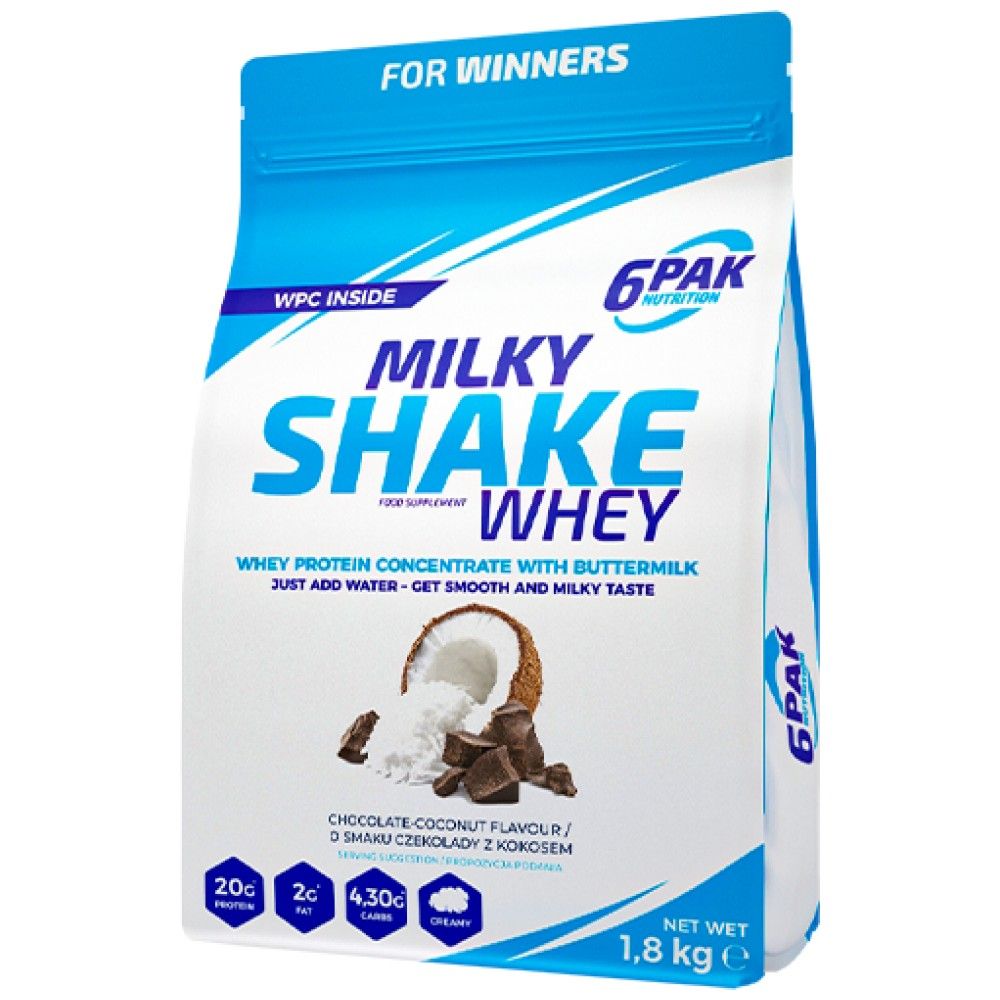 Milky Shake Whey - 1800 gramov