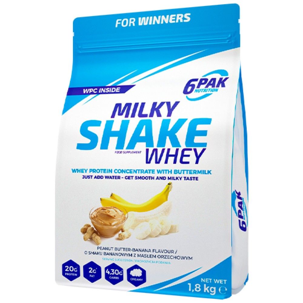 Milky Shake Whey - 1800 gramov