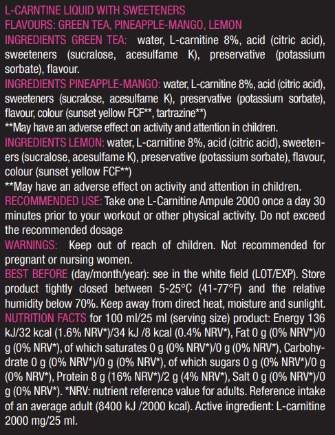L-karnitin 2000/20.