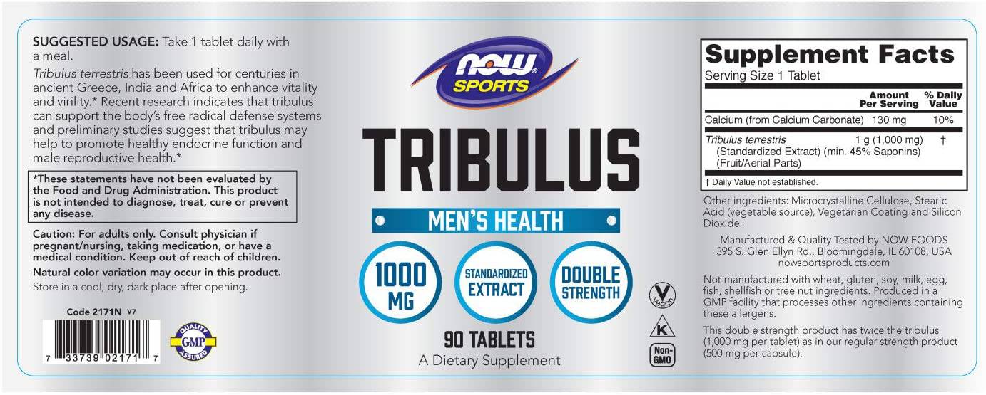Tribulus 1000 mg - 90 tablet