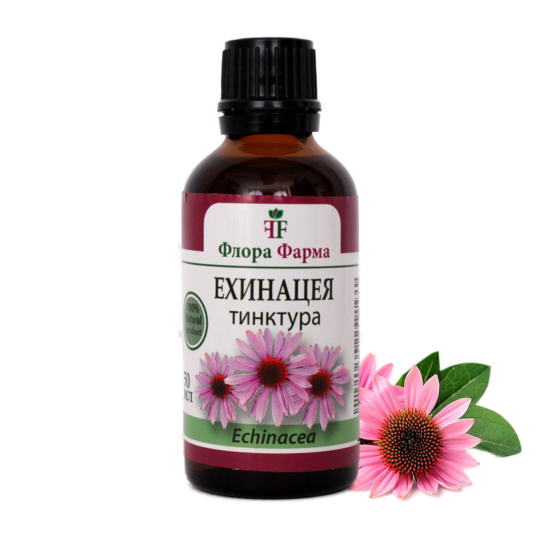 Echinacea 750 mg - Tinktura 50 ml Flora Farms