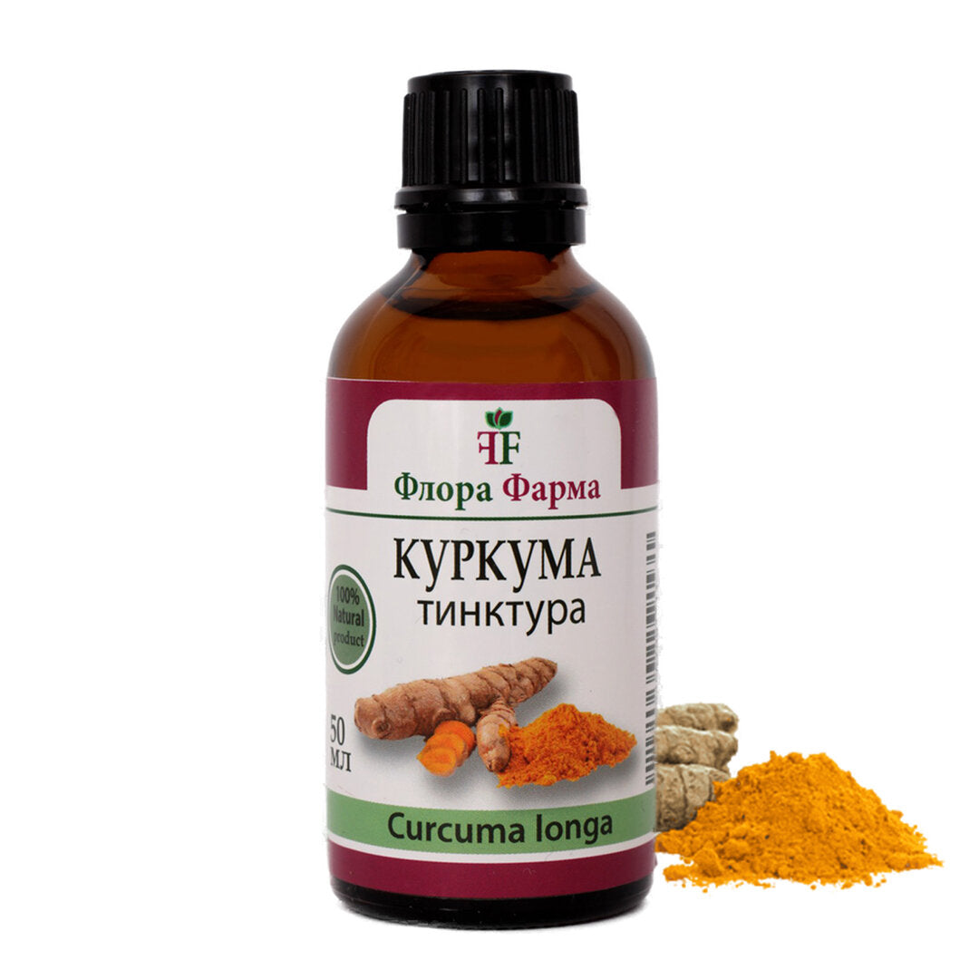 Kurkuma 750 mg - Tinktura 50 ml Flora Farms