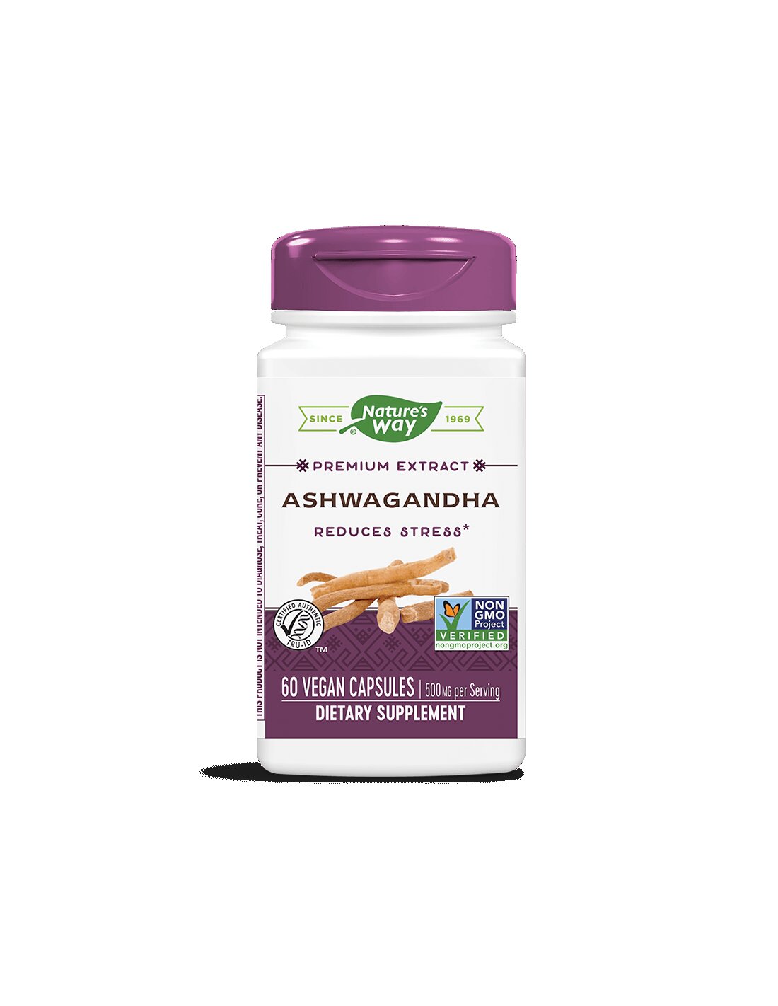 Ashwagandha 500 mg - 60 капсули - Feel You