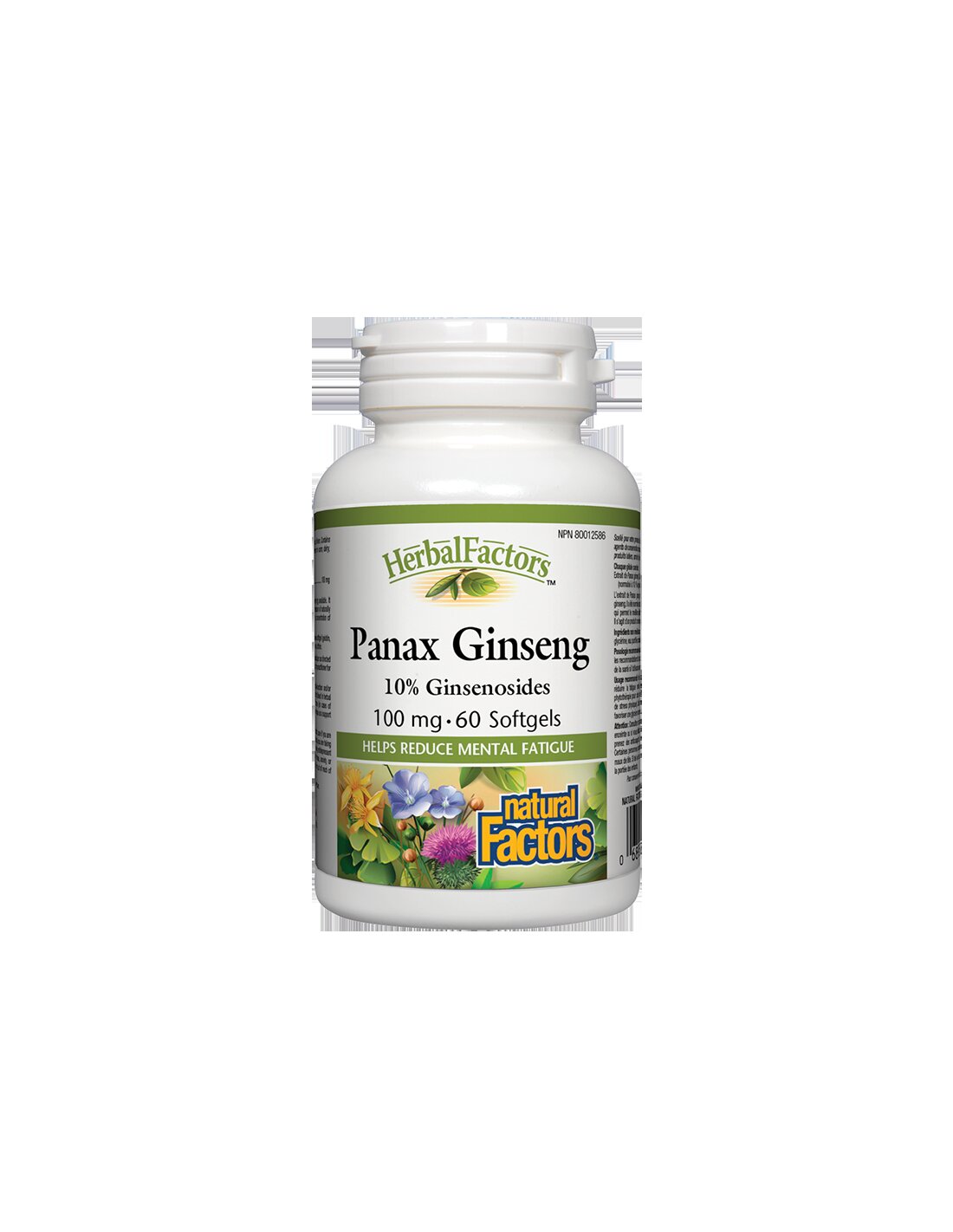 Panax Ginseng 100 mg - 60 Гел капсули - Feel You