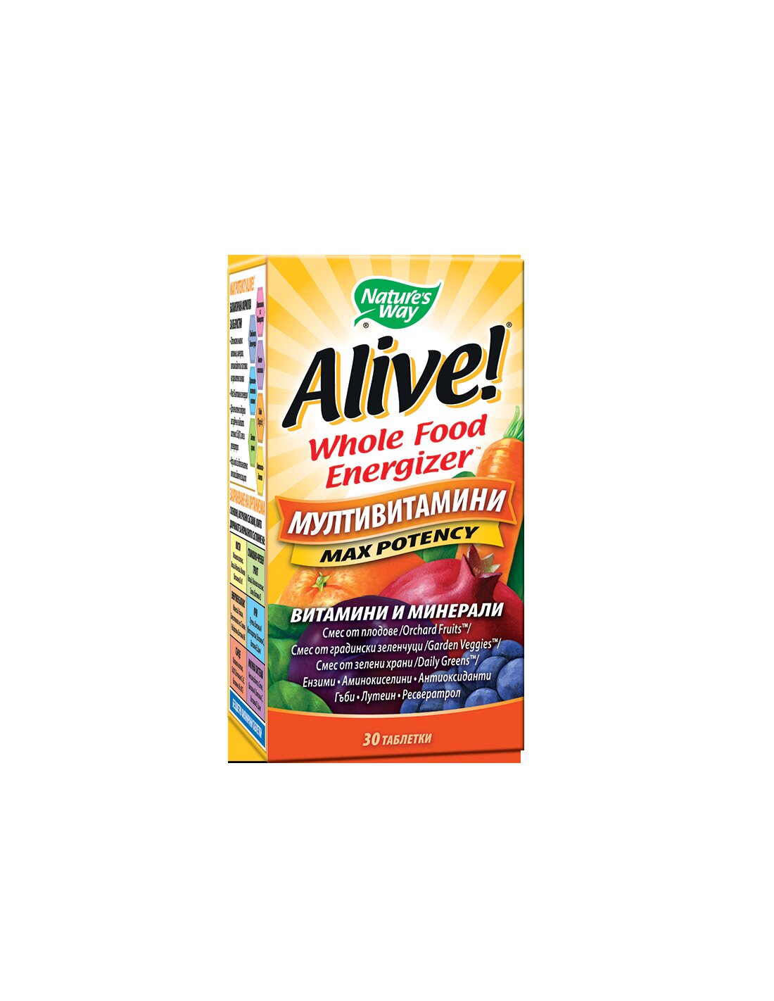 Alive! Multi-Vitamin - 30 Таблетки - Feel You