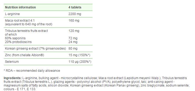 Erekton max - 8 tablet