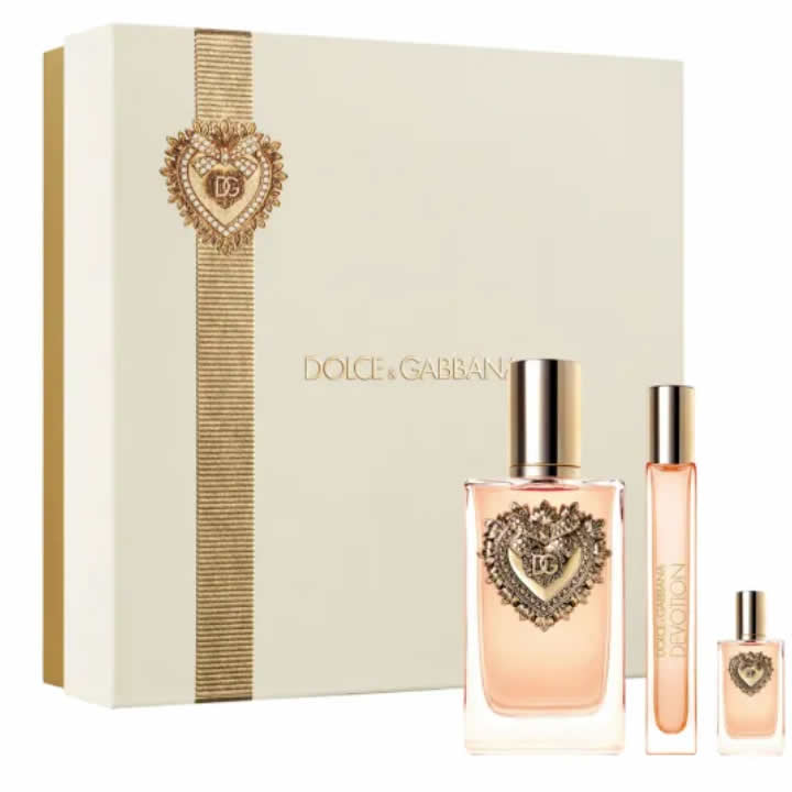 <tc>Dolce & Gabbana</tc> Devotion Eau De Parfum Spray 100 ml set 3 kosov