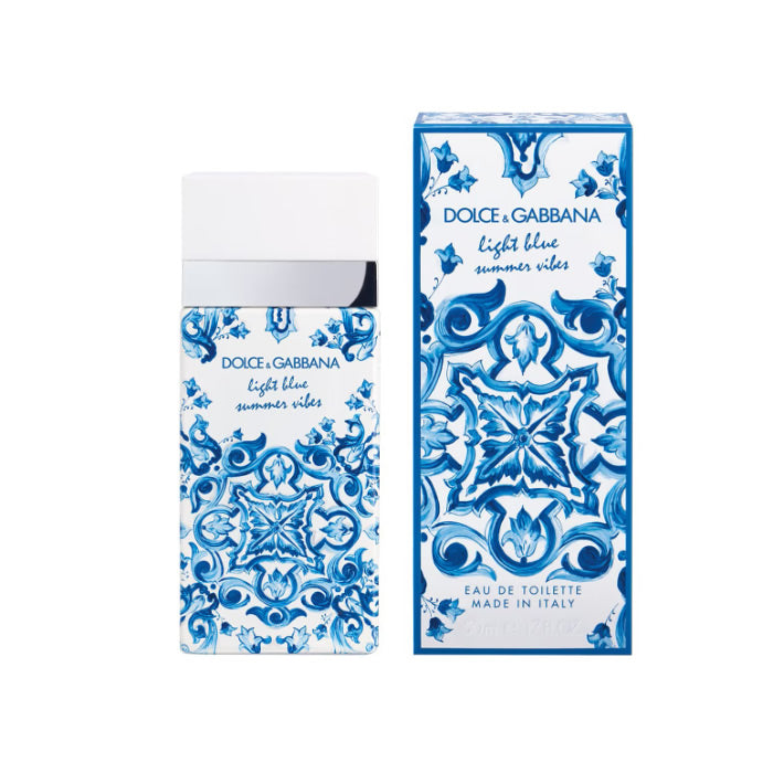 Dolce in Gabbana svetlo modre poletne vibracije Eau de toalete Spray 50ml