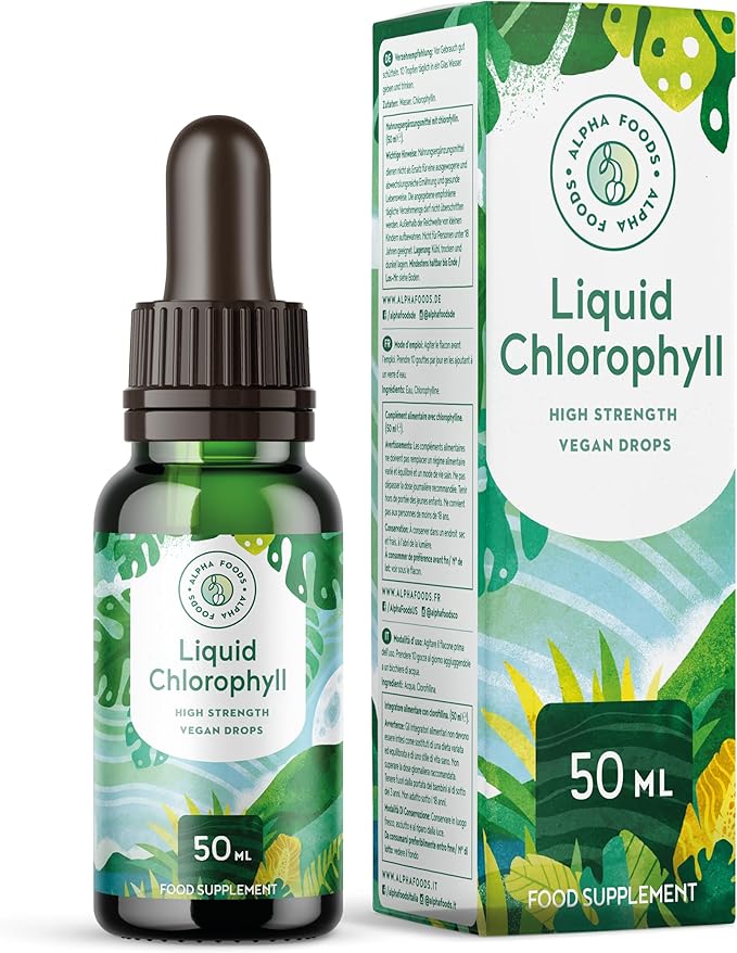 Klorophyll Alpha Foods Nemčija (50 ml)