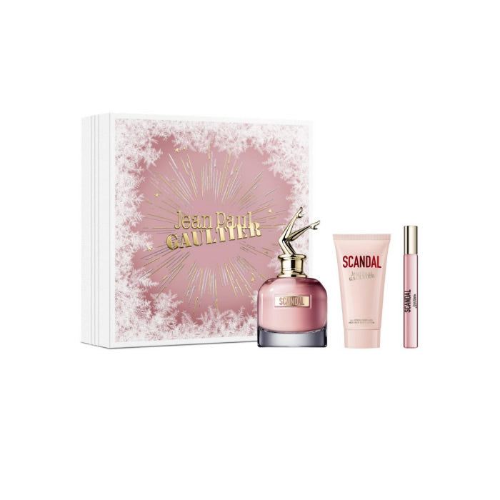 <tc>JEAN PAUL GAULTIER</tc> Scandal Eau De Parfum v spreju, 80 ml set 3 kosov Božič 2023