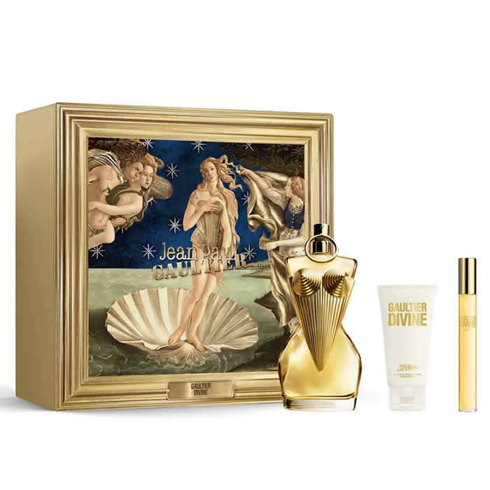 <tc>JEAN PAUL GAULTIER</tc> Divine Eau De Parfum sprej 100 ml set 3 kosov