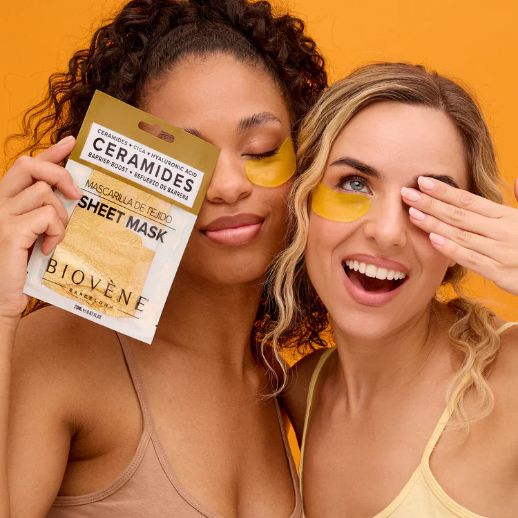 Ceramidi maska s cinkom za obnovo kože in hidracijo 1 par