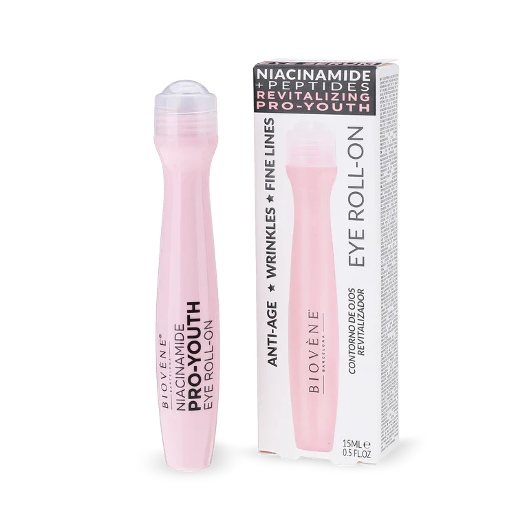 Niacinamid očesni valj s peptidi za zmanjšanje gub 15 ml