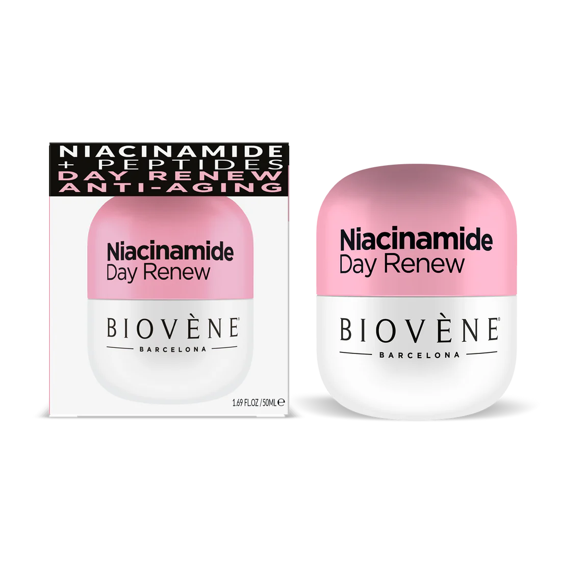 Dnevna krema z niacinamidom za oživitev in hidracijo - 50 ml