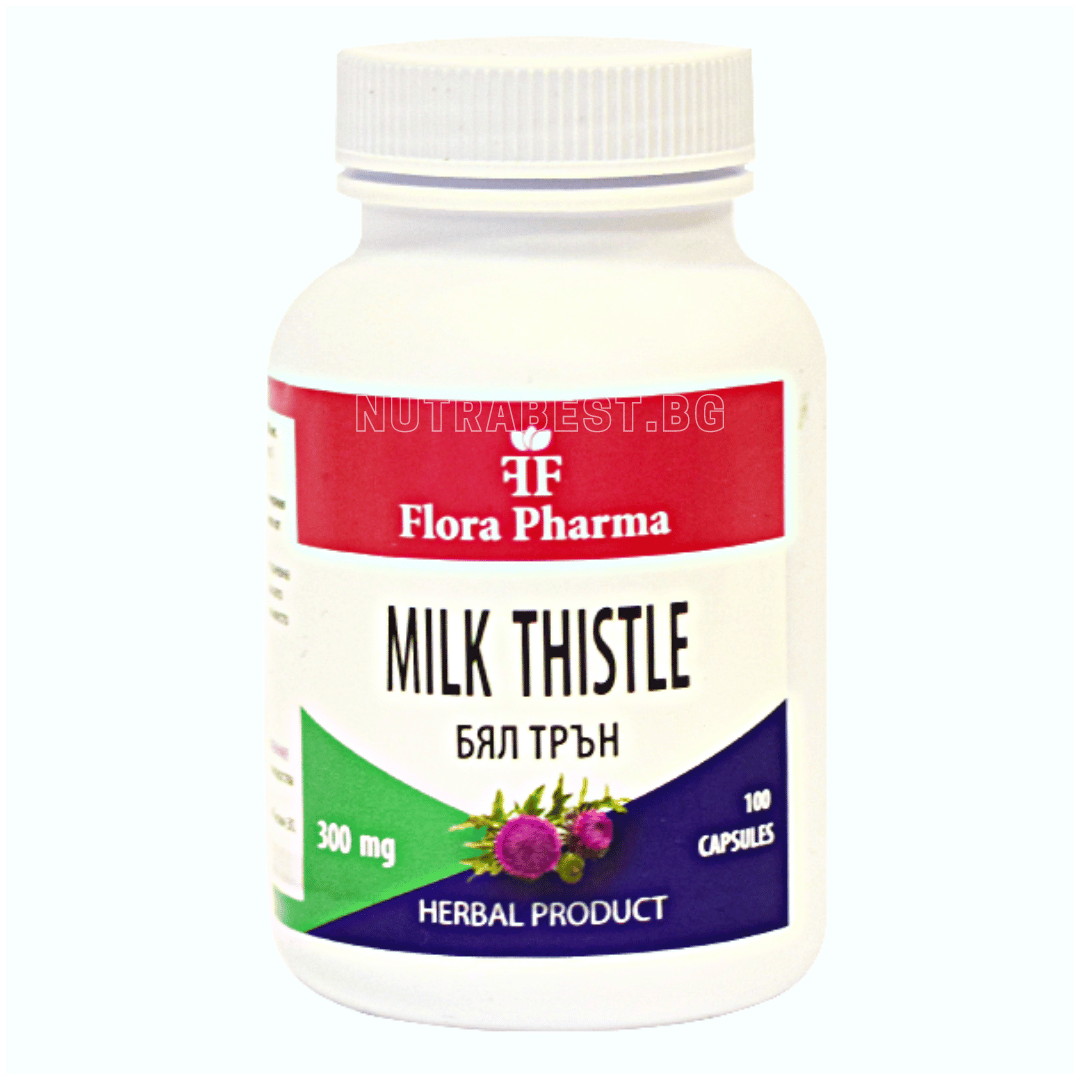 Mleko Thistle 900 mg / 100 kapsul, 33 odmerkov / Flora Farma