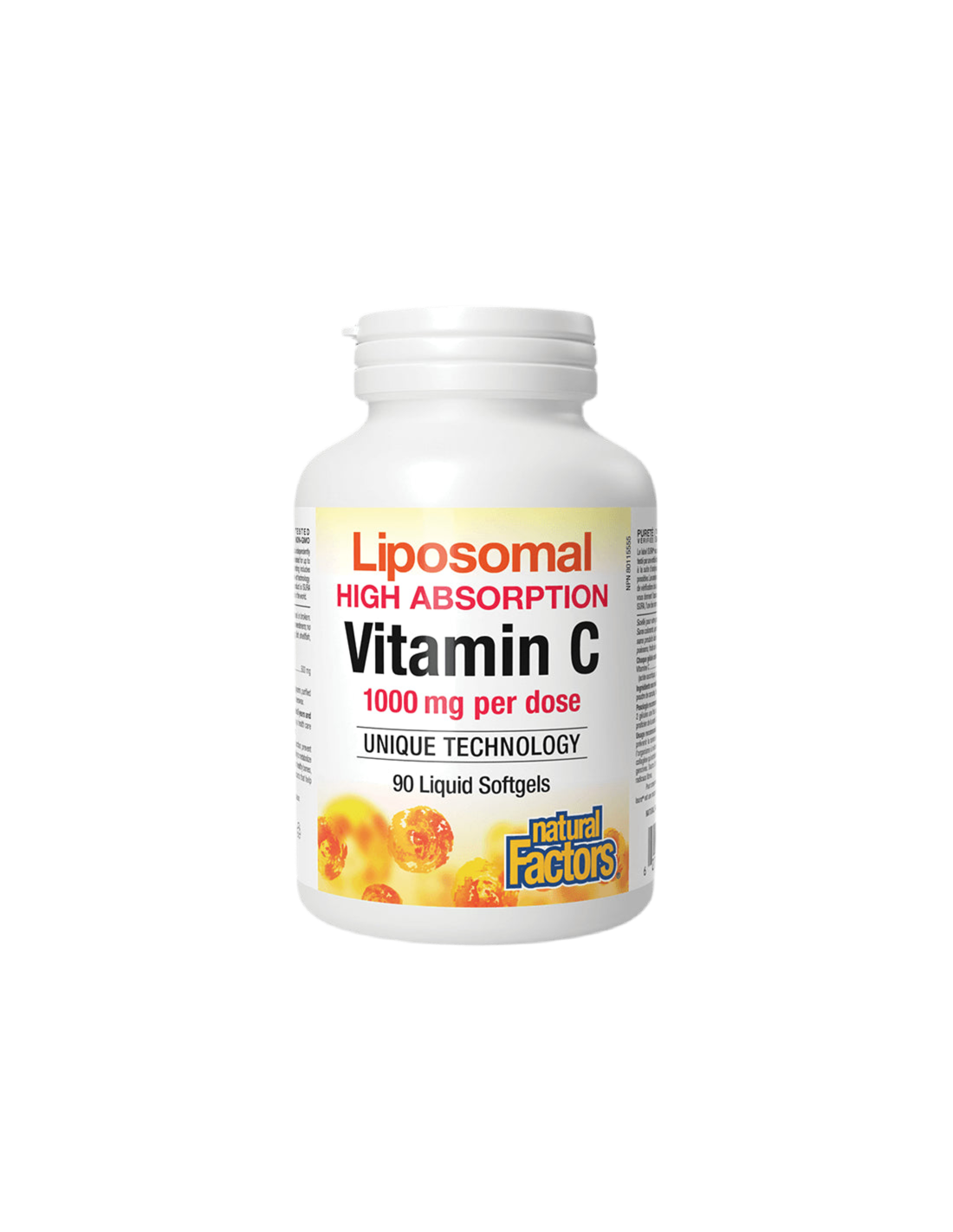 Vitamin C 500 mg | Liposomska visoka absoprocija - 90 gel kapsul