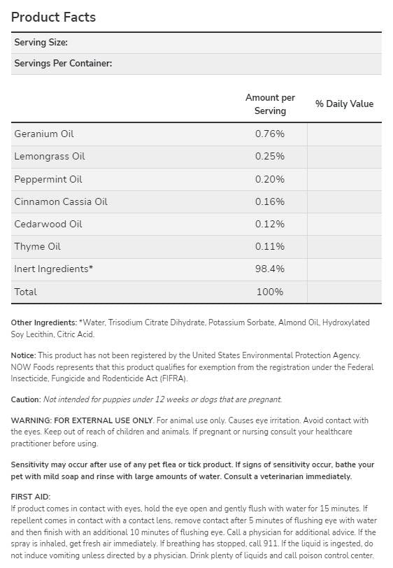 Razpršila bolha in klopi za pse - 237 ml