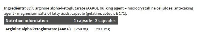 Aakg ekstremne 1250 mega kape - 30 kapsul