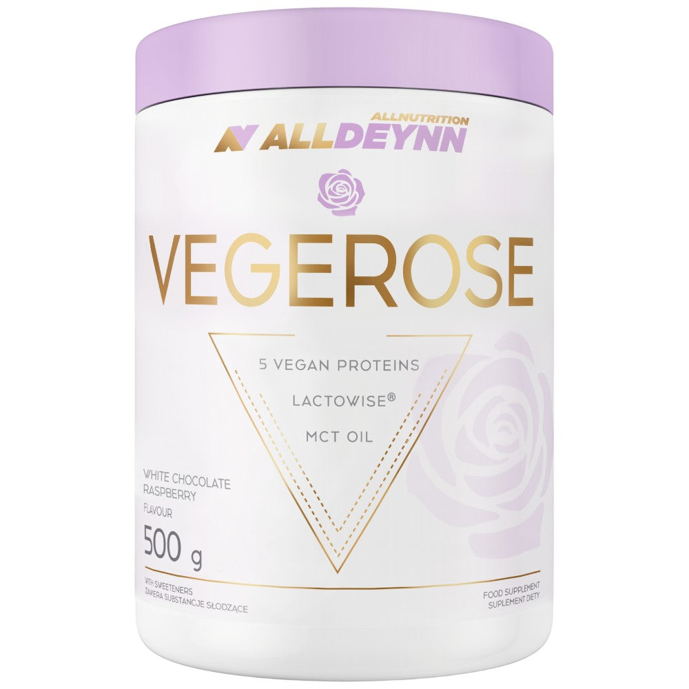 Alldeynn | Veroza - 5 veganskih beljakovin z mct & probiotiki - 500 gramov