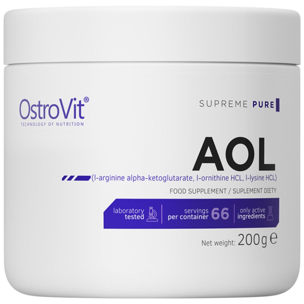 AOL / arginin ornitin lizin v prahu 200 gramov